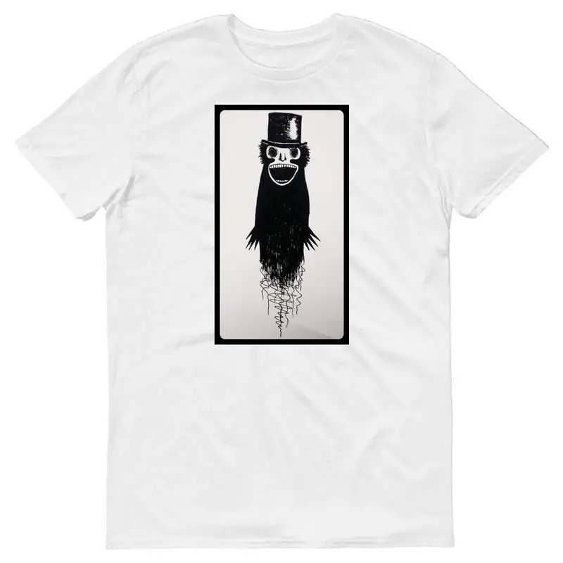 Мужская футболка с кошмаром ужасов из фильма Babadook Dook Забавные футболки мужские