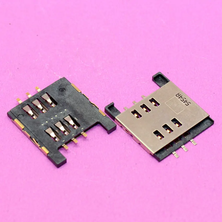 Sim держатель слот ридер для Blackberry 9800 9810 Moto MT810 XT701 XT800 Meizu M9 SIM карт модуль|sim holder|sim