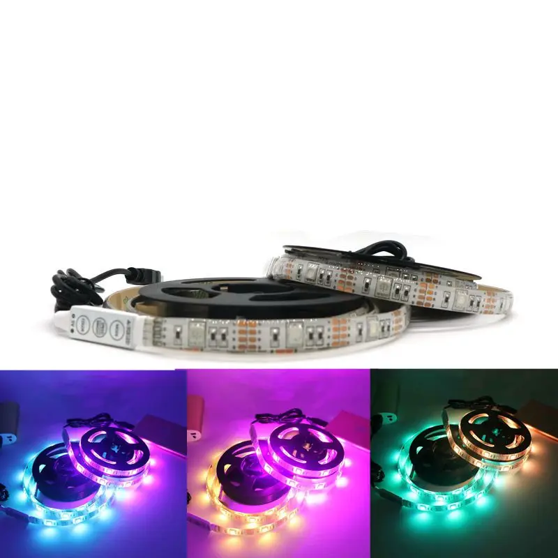 SZYOUMY USB кабель 5 в Светодиодная лента TV светильник ка 5050 SMD 30 светодиодов/м лампа RGB