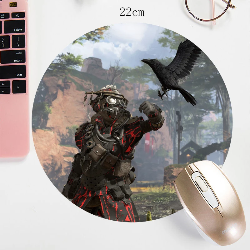Резиновый коврик для мыши Apex Legends 22x22см нескользящий B3w печать на заказ ПК
