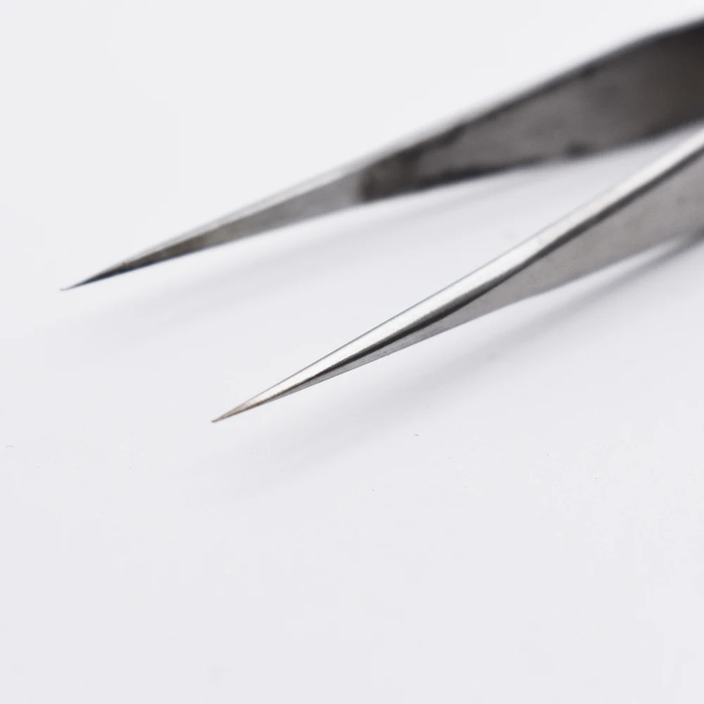 1 шт. пинцет из нержавеющей стали|stainless steel tweezers|steel tweezershand tools |