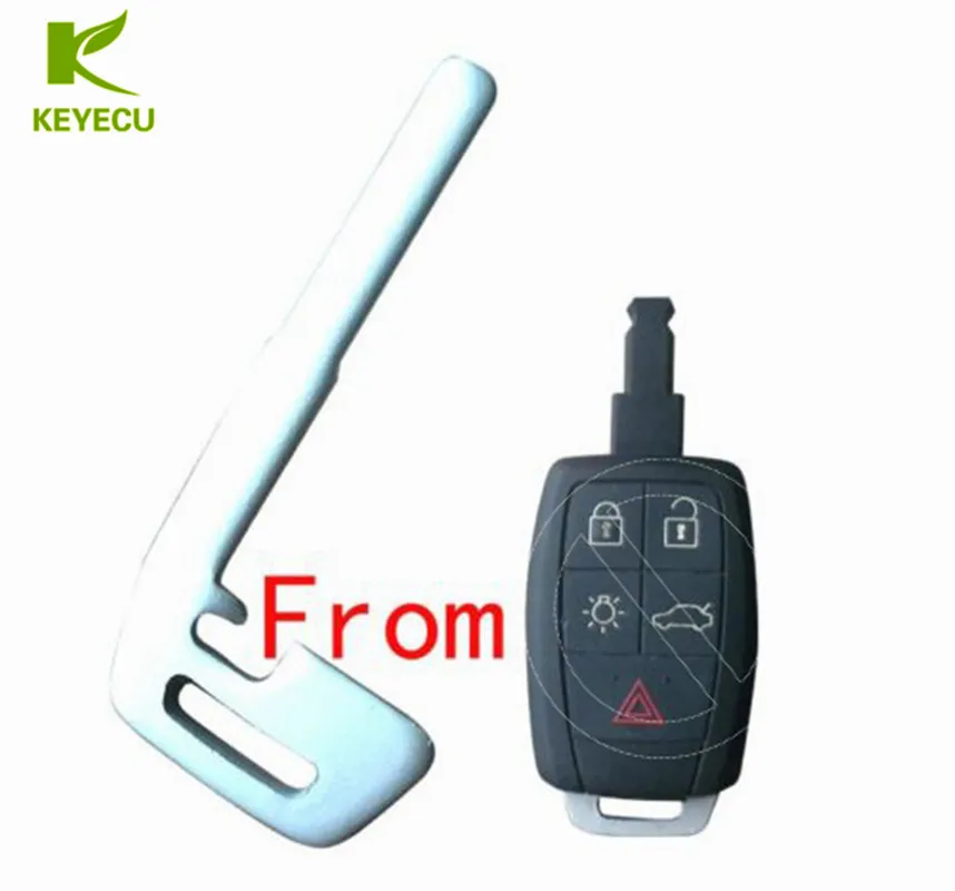 Запасная Заготовка ключа KEYECU для VOLVO S40 S80 C30 C70 V50|blade blade|blade blankblade case |