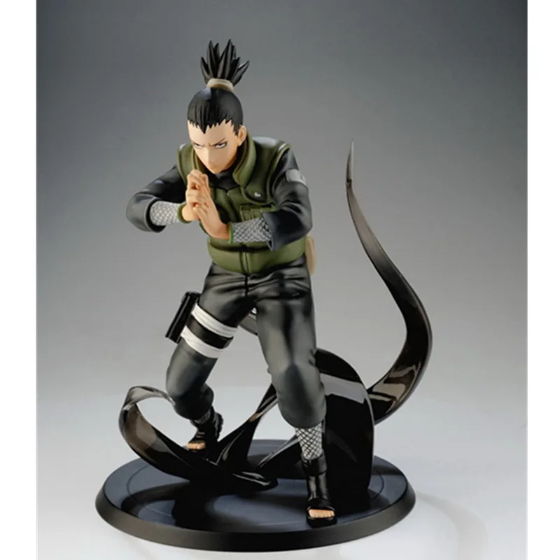 Японские Аниме фигурки Наруто игрушки Nara Shikamaru экшн 15 см ПВХ модель Hokage игрушка