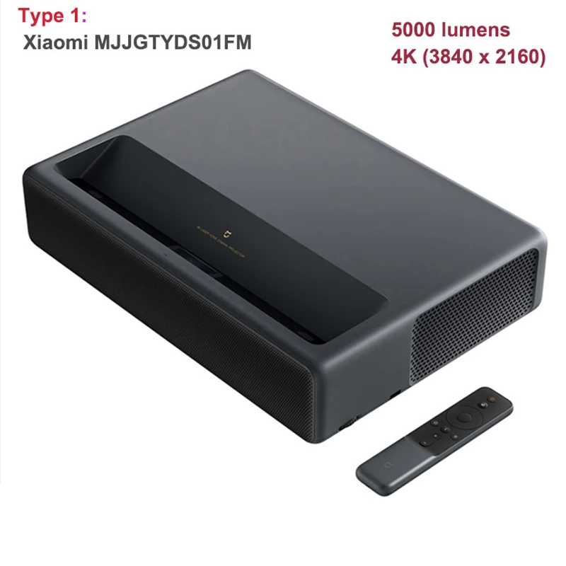 MJJGTYDS01FM Xiaomi Mijia лазерный проектор 4K(3840x2160) альпд 3D проектор 5000 люмен T968-H Cortex-A53 4-ядерный ТВ домашний кинотеатр проектор - Color: MJJGTYDS01FM