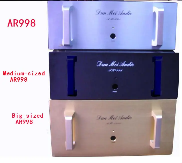 Big size AR998 Pure post stage amplifier chassis with External radiator 480 * 480*180mm
Big size AR998 Pure post stage amplifier chassis with External radiator 480 * 480*180mm