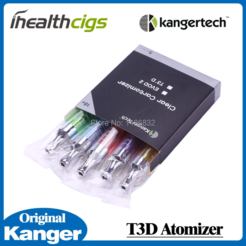5 шт./много 100% оригинальный атомайзер Kanger T3D Обновление от T3S двойной клиромайзер