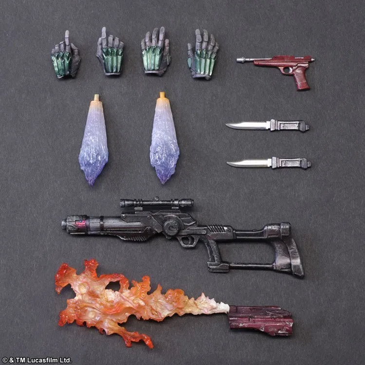 Звездные войны Boba Фетт/Джанго Фетт сын охотник за головами PA Play Arts Kai 28 см ПВХ