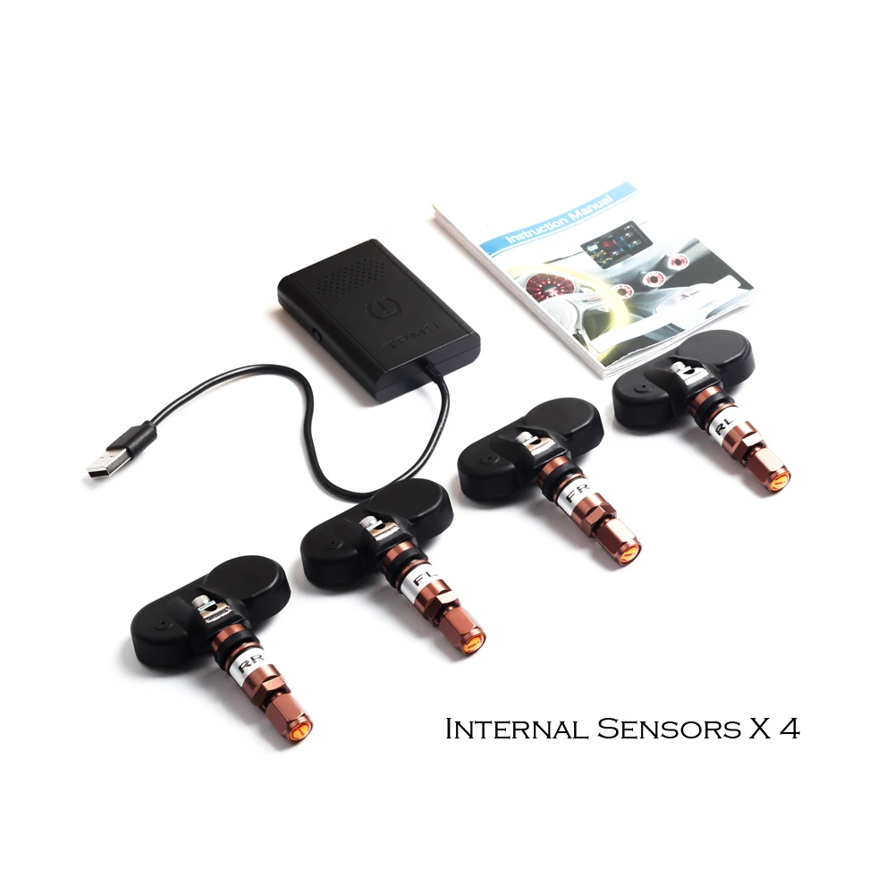 EANOP D100 TPMS Android система мониторинга давления в шинах внутренний внешний датчик