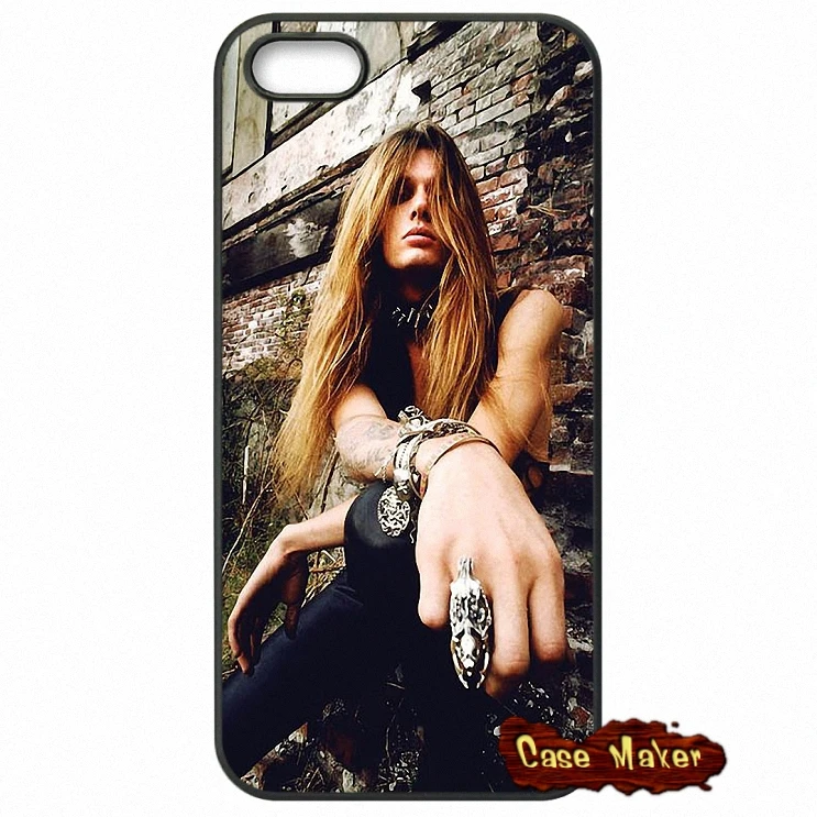 Skid row нам heavy metal band чехол для iPhone X 4 4S 5 5C SE 6 S 7 8 плюс Galaxy J5 J3 A5 A3 2016 S5 S7 S6 край |