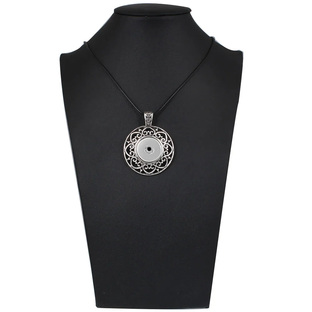 Женское винтажное ожерелье с металлической застежкой 18 мм 20 мм|Ожерелья