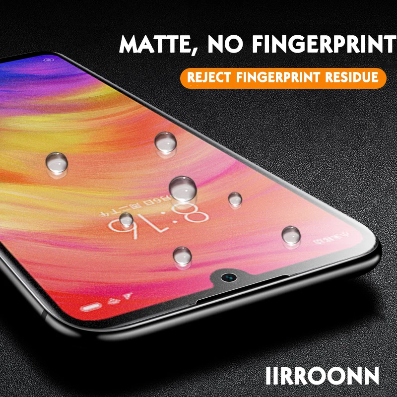 2 шт. матовое закаленное стекло для Xiaomi Redmi Note 7 6 Pro Защита экрана note7 pro Защитное |