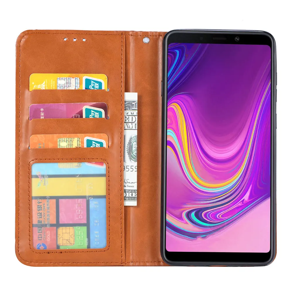 IDOOLS чехол для samsung galaxy A9 2018 из искусственной кожи грязеотталкивающий Чехол