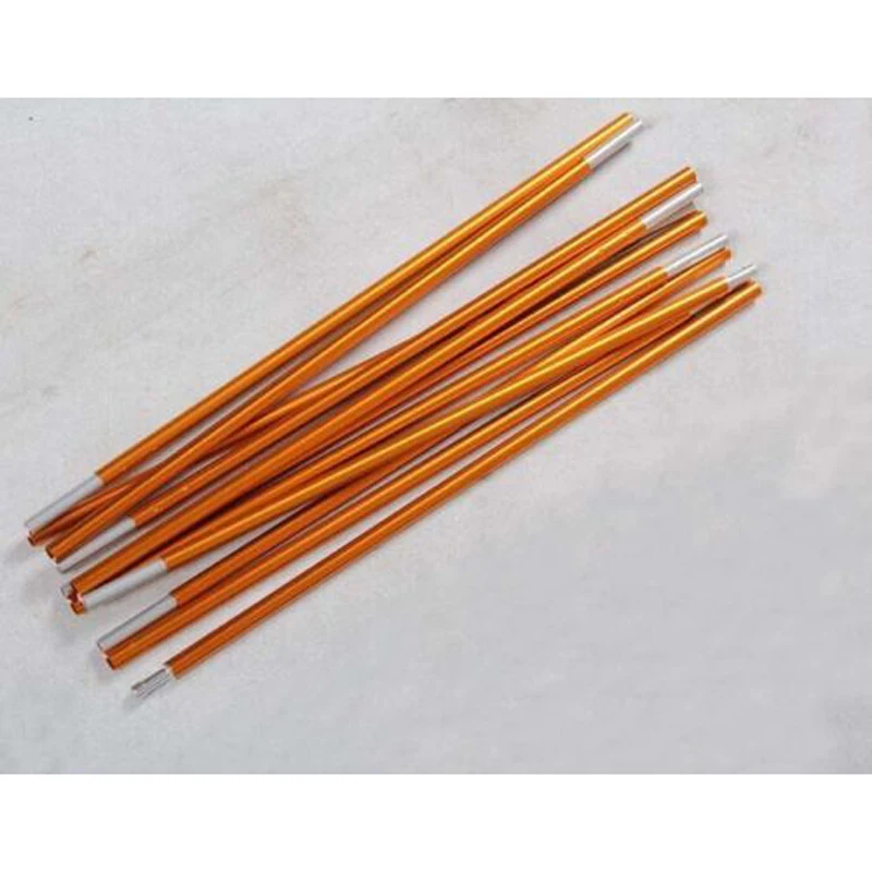 

Outdoor Camping Hiking Travel 12 Sections Aluminum Alloy 8.5mm 442cm Tent Poles
