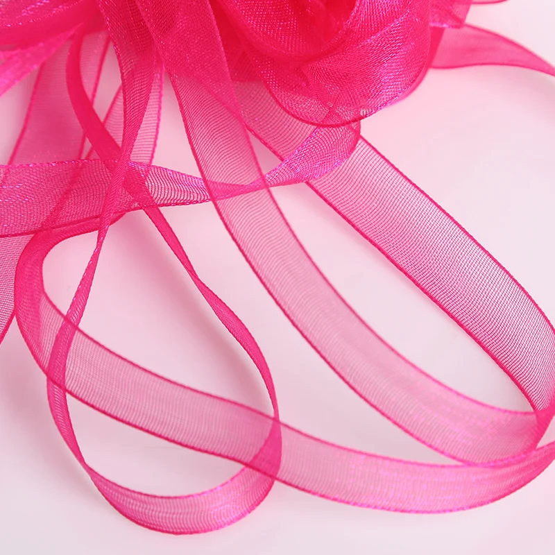 Лента из органзы однотонная 10 мм 20 ярдов/партия|organza ribbon wedding|ribbon weddingorganza |