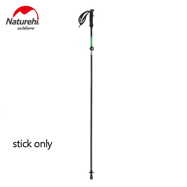 1 stick Naturehike 1 человек брезент палатка одного человека 20D силиконовый нейлон Сверхлегкий туристический Кемпинг Пирамида Открытый палатки вигвам - Цвет: 1 stick