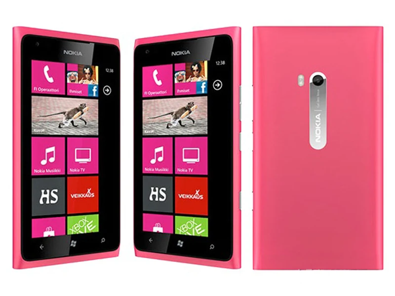 Отремонтированный мобильный телефон NOKIA Lumia 900 разблокирован Nokia 900 Windows Phone 3g Wifi 8MP 16GB Гарантия один год