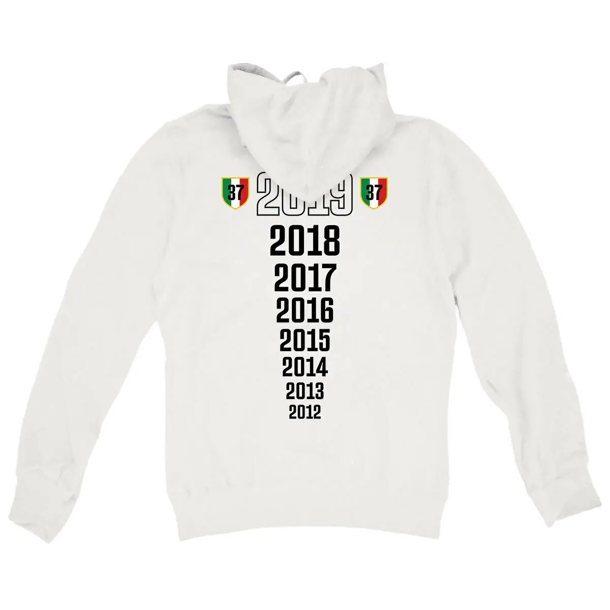 Новинка года juve 37 Scudetto Campione d'Italia Роналду для мужчин толстовки кофты забавные хип хоп Новинка уличная одежда с капюшоном