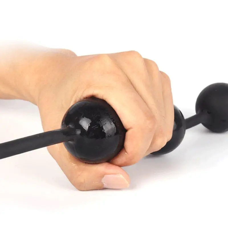 Анальная пробка с бусинами 1 шт. большие анальные шарики вагинальные вибратор