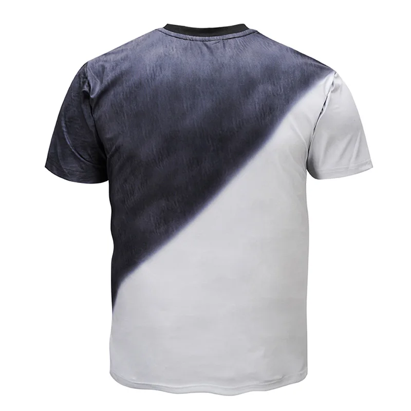 Футболка Мужская/женская с коротким рукавом брендовая крутая забавная 3d