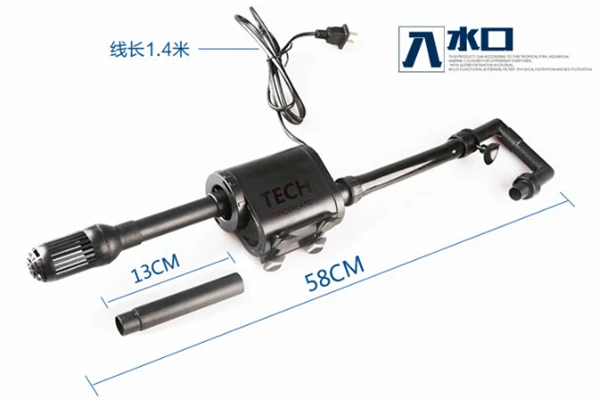 SUNSUN HW504A HW 504B 4 х ступенчатый фильтр для аквариума свежего/соленой воды с УФ