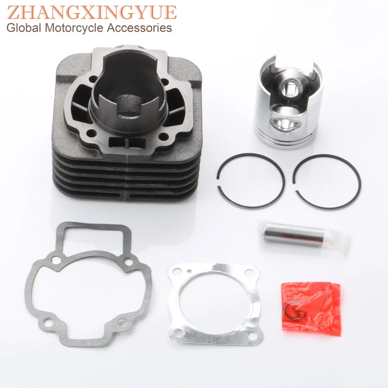 70cc комплект цилиндров с большим отверстием и поршней прокладка цилиндра для Piaggio