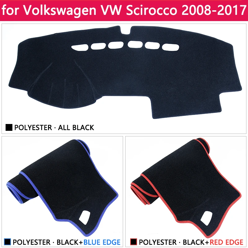 Для Volkswagen VW Scirocco 2008 ~ 2017 Противоскользящий коврик на приборную панель