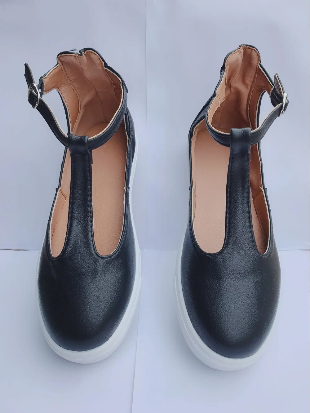 Популярные женские повседневные модные туфли с пряжкой на ремешке Zapatillas