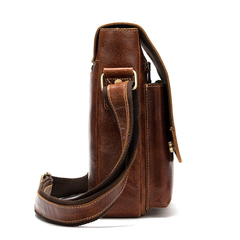 Сумка на плечо WESTAL для мужчин саквояж кросс боди из натуральной кожи мессенджер