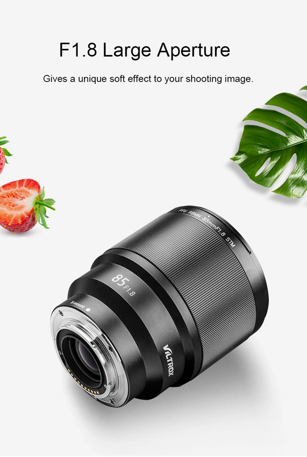 VILTROX PFU RBMH 85 мм F1.8 STM x-крепление AF Автоматическая фокусировка MF стандартный объектив портретный объектив полная Рамка для Fuji X Крепление камеры