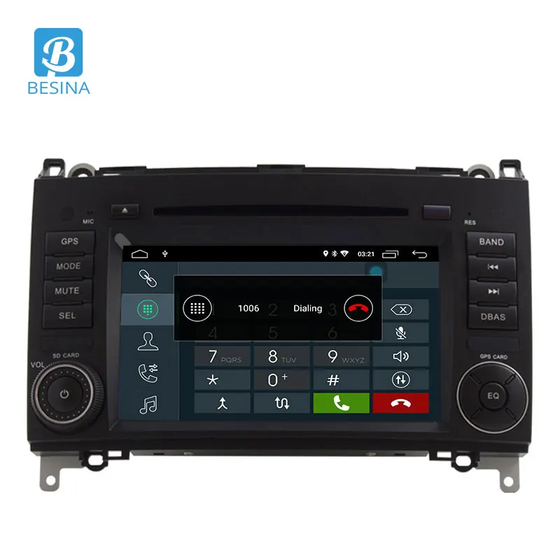 Besina 2 Din Android 10 0 автомобильный dvd-плеер для Mercedes Benz B200 B150 B170 B Class A180 Viano Vito Sprinter W245 W209