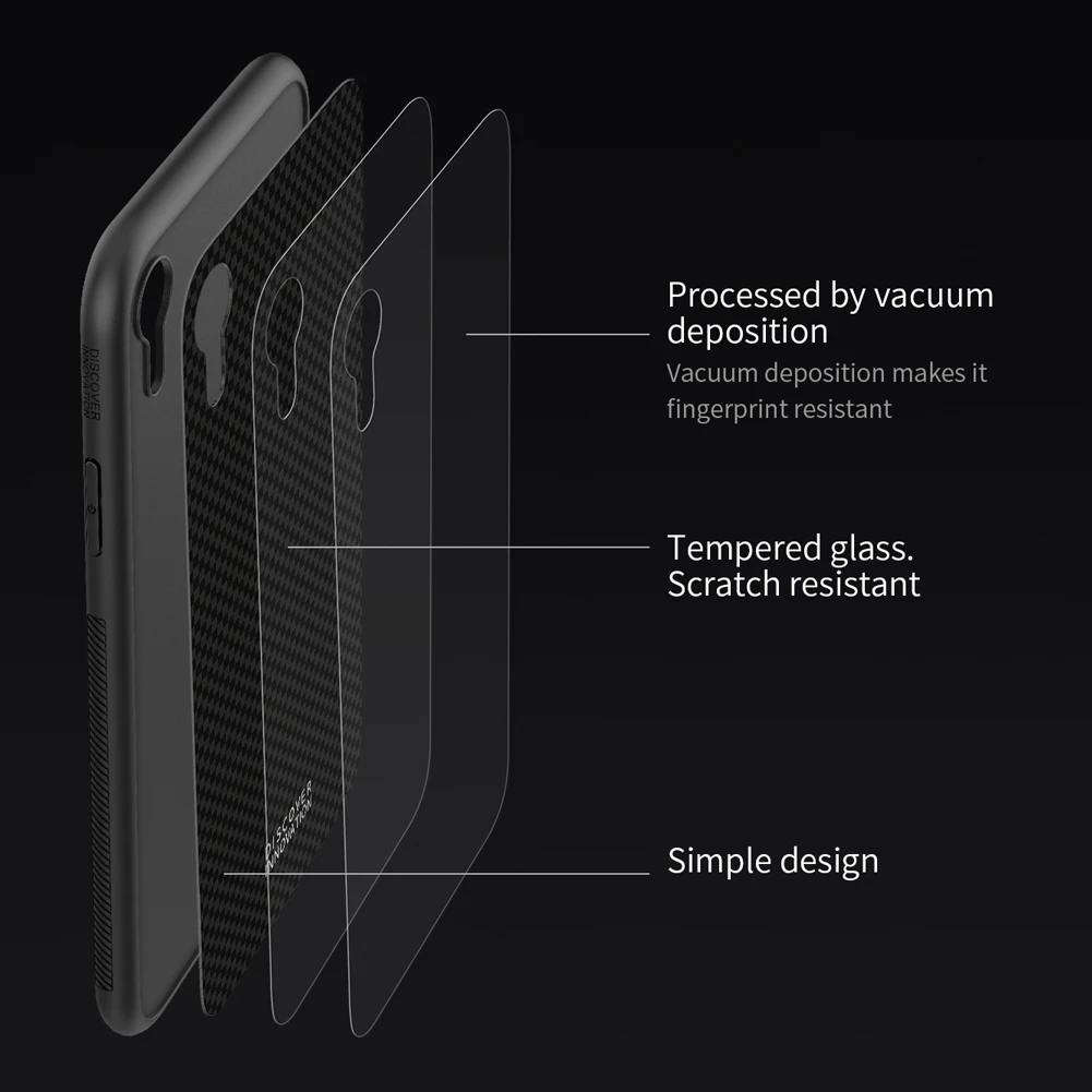 Закаленное стекло Nillkin чехол для телефона Apple iPhone XR защитный чехол для iPhone Xr 6,1"