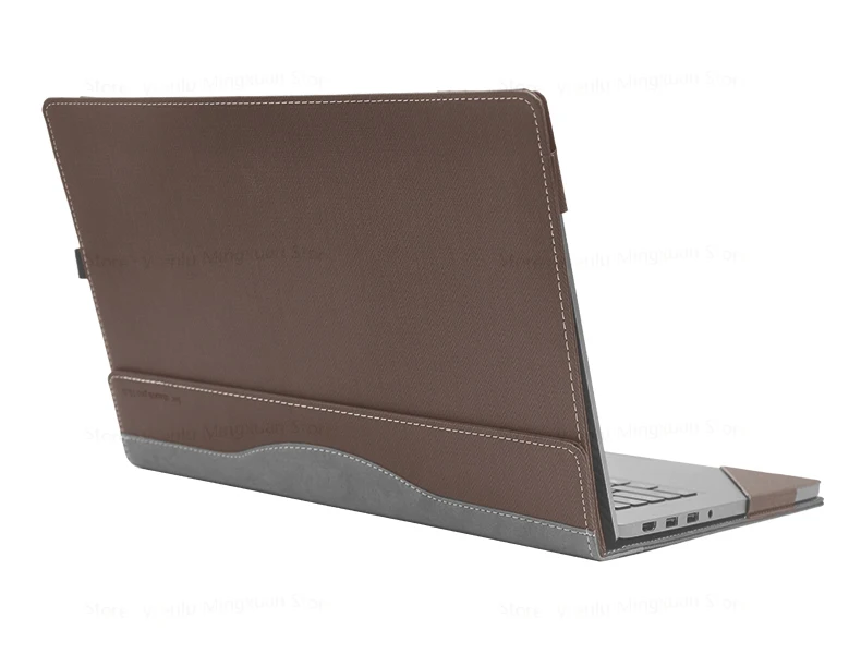 coffee Чехол для ноутбука для Xiaomi Mi notebook Pro 15," из искусственной кожи, защитный чехол для ультрабука, Xiaomi Mi для ноутбука, ноутбук Air 13,3", подарок - Цвет: coffee