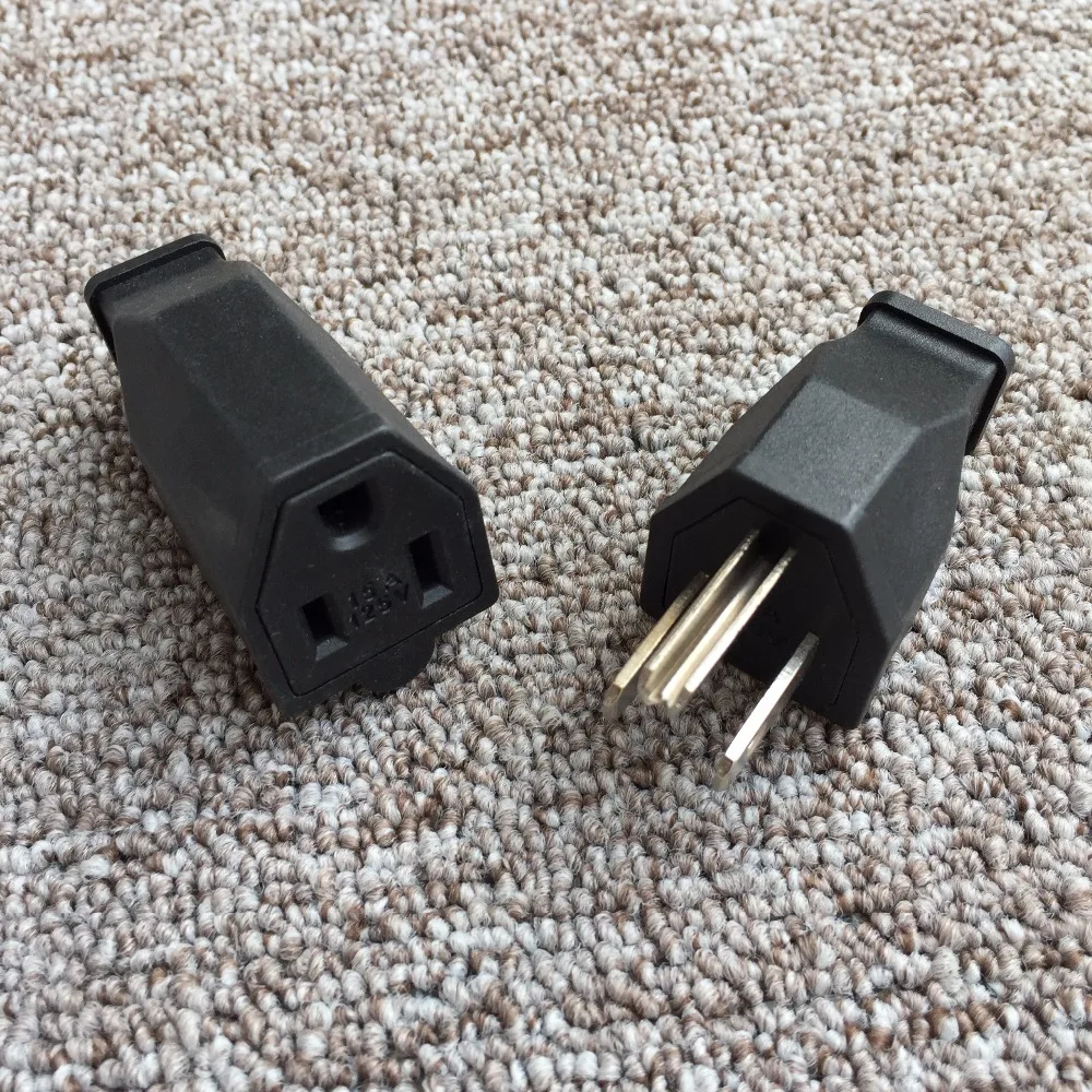 1 шт. SS012 американский стандарт штепсельная розетка 3 Pin электрические контакты 15A