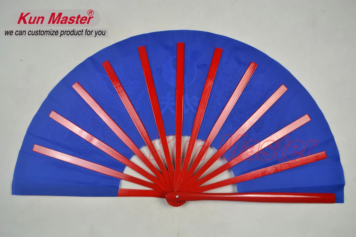 Бамбуковый кунг-фу боевой веер для занятий боевыми видами искусства вентилятор Wu