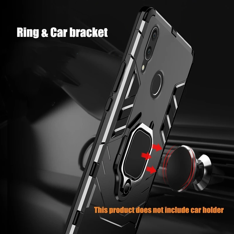 KEYSION For Samsung Galaxy M20 M30 Case Ring Holder Armor Soft Silicone Bumper Phone Finger shockproof Fundas | Мобильные телефоны