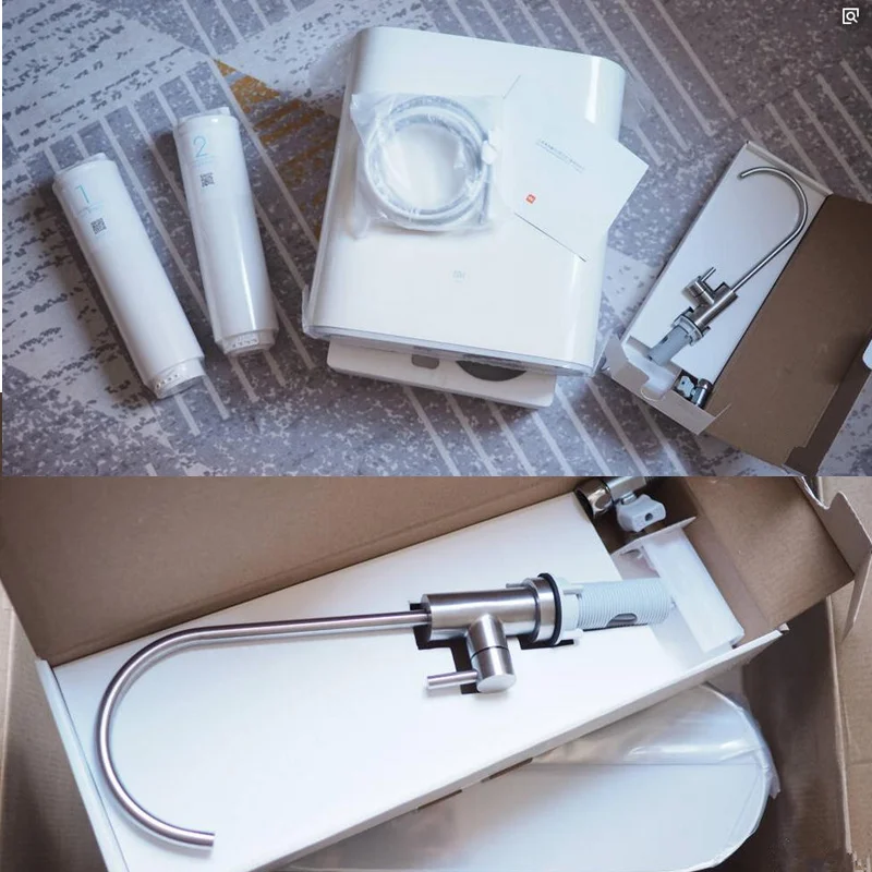 Оригинальный очиститель воды Xiaomi Mi 1 а с краном поддержка Wi Fi подключение к