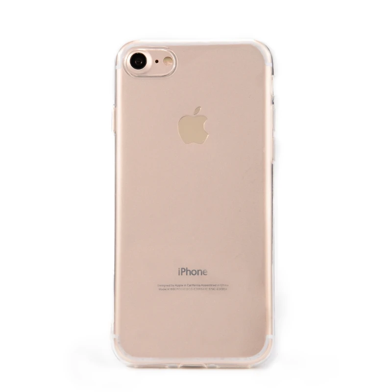 Clear Чехол с изображением фламинго и кактуса для iPhone 7, 8, 6, 6S Plus, X, XR, XS, Max, 5 S, SE, цветочный лист, мягкий прозрачный силиконовый чехол из ТПУ, чехол - Цвет: Clear