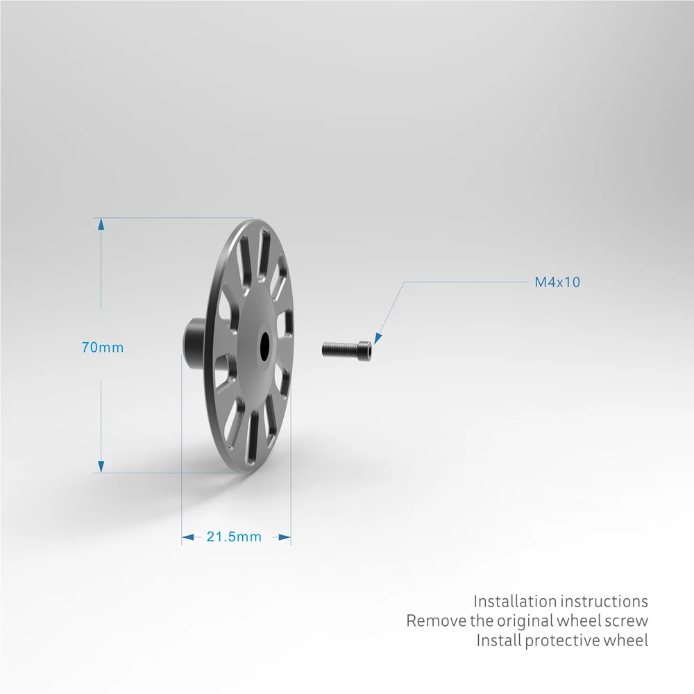 Защитные аксессуары для DJI Robomaster S1 защитное колесо из алюминиевого