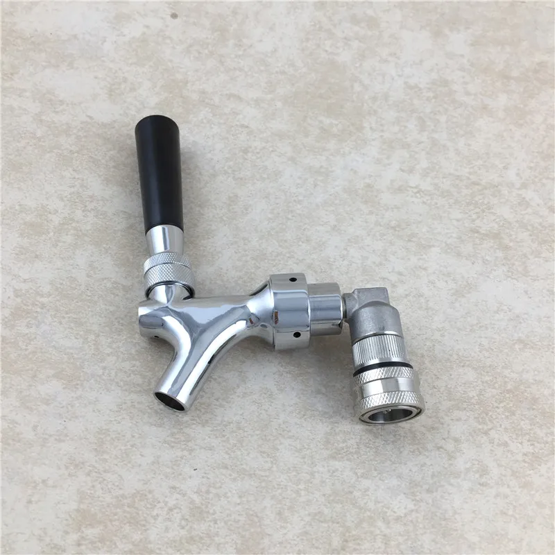 

NEW Draft Beer Tap Faucet,Homebrew Keg Tap Spout & Stainless Steel Beer Dispenser with liquid Ball Lock Quick Disconnect