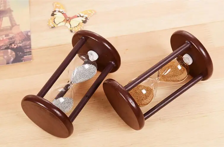 1 шт. Ретро Песочные часы Таймер деревянный каркас креативный подарок