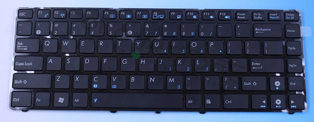 Для Asus K42 K43 UL30 UL30A UL30VT США черная с рамкой Клавиатура для ноутбука 04GNV62KUS01 |
