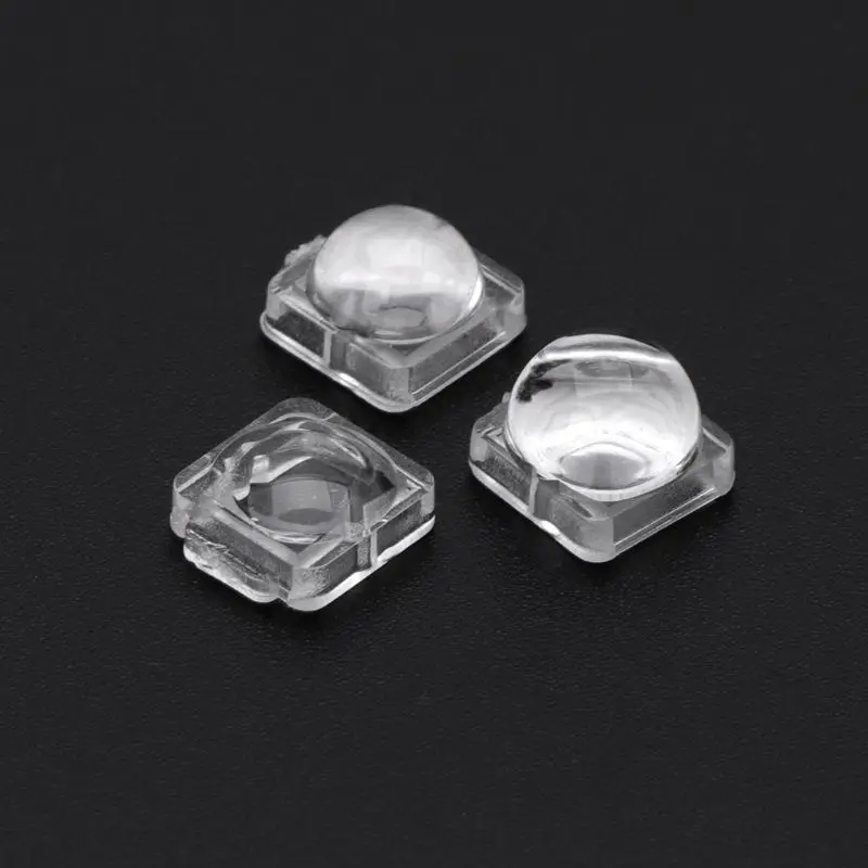 Высококачественные 5050 светодиодные линзы SMD размер: 7.6x7.6 мм угол: 30 60 140 градусов