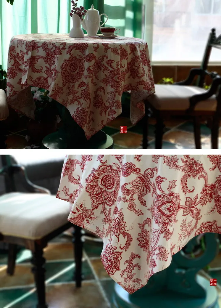 Top cotton cloth tablecloths coffee table upholstery can be a gentle and delicate as silk linen | Дом и сад