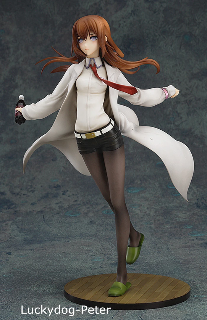 Steins Gate Makise Kurisu фигурку 1/7 Масштаб Окрашенные рис labmem № 004 Kurisu кукла ПВХ ACGN рисунок Гараж Комплект игрушки Аниме