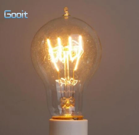 A19 60W E27 Ретро Edison лампы накаливания Винтаж огни 60 W 220 V Ретро Эдисон украшения искусства ST64 лампочки E27 декоративные лампы - Цвет: A19 60W E27