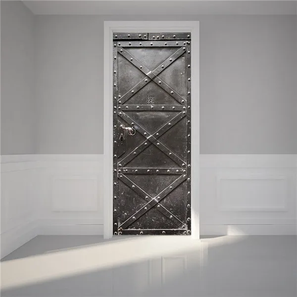 DM021 77x200 см 3D Калейдоскоп креативные наклейки на дверь ПВХ самоклеющиеся обои DIY водонепроницаемые настенные наклейки для гостиной спальни - Цвет: DM021