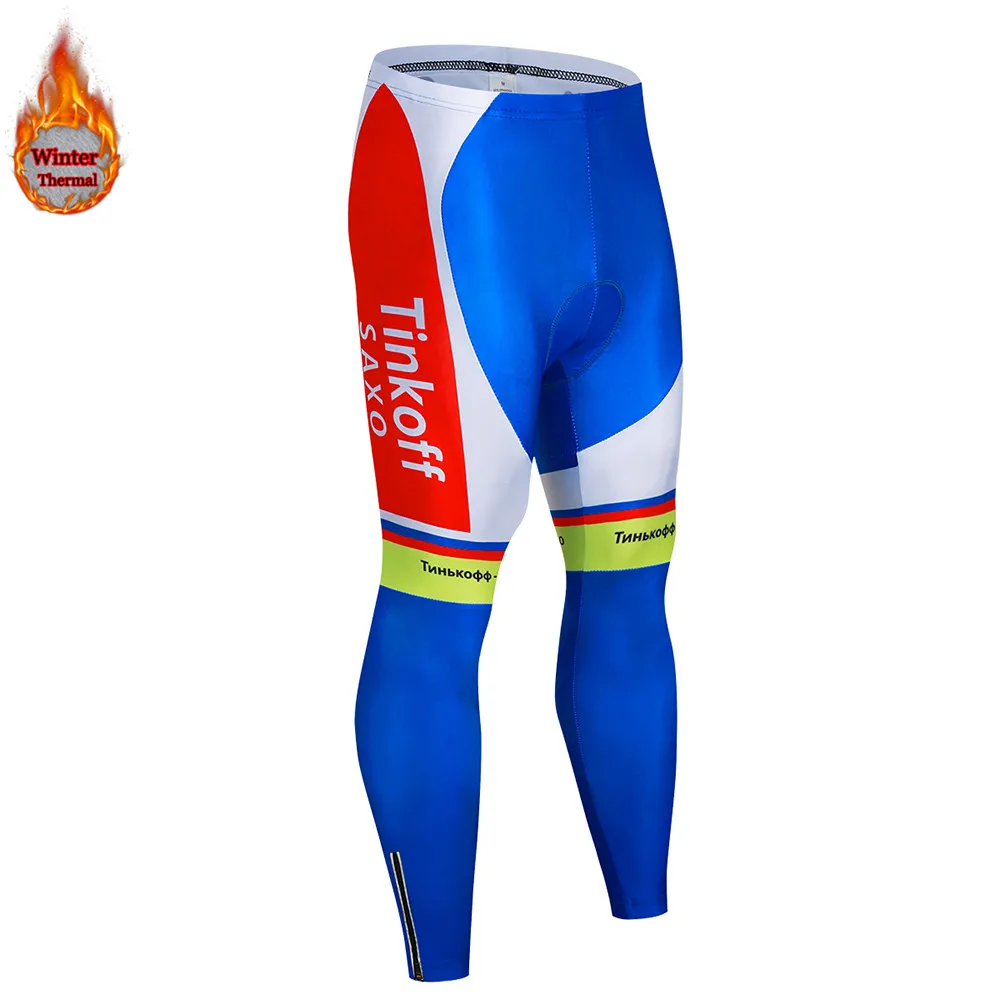 Saxo bank Тинькофф зима термальность флис Велоспорт Джерси Ropa Ciclismo MTB велосипедный костюм, трико Открытый Спортивная - Color: 7