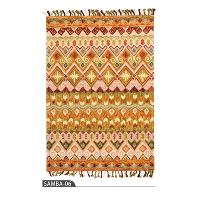 

Kilim 100% Bohemia Persia Wool luxury Living room Carpet geometric Indian Rug plaid striped Modern Parlor design Nordic style