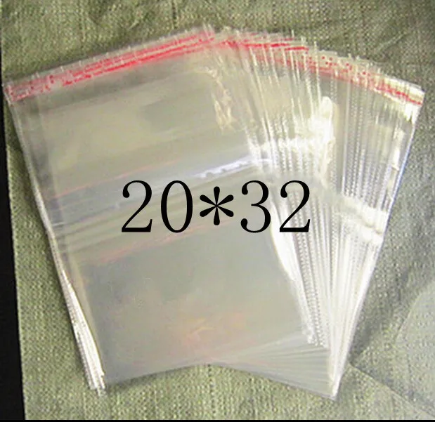 

Прозрачный из целлофана с застежкой/BOPP/Полиэтиленовые пакеты 20*32 см, Прозрачные полиэтиленовые косметички, пластиковые пакеты, самоклеящие...