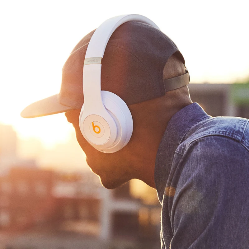 Beats Studio3 Беспроводной Bluetooth наушники Шум шумоподавления Наушники Накладные в
